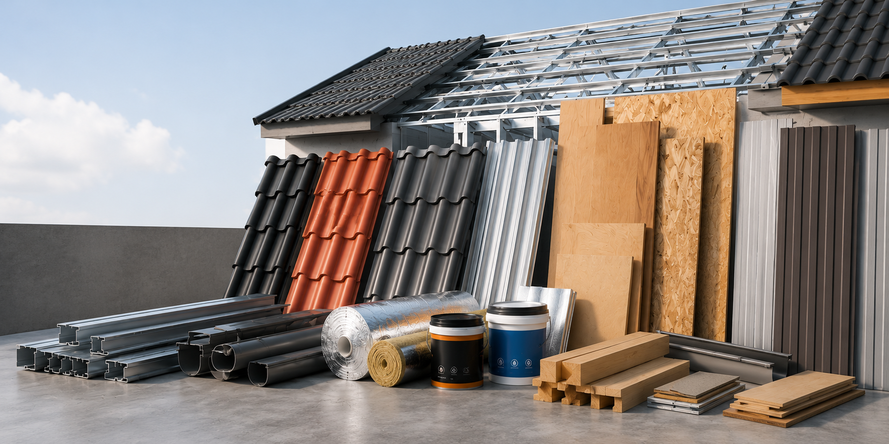 Produk Atap & Material dan material proyek di TB Sri Rejeki