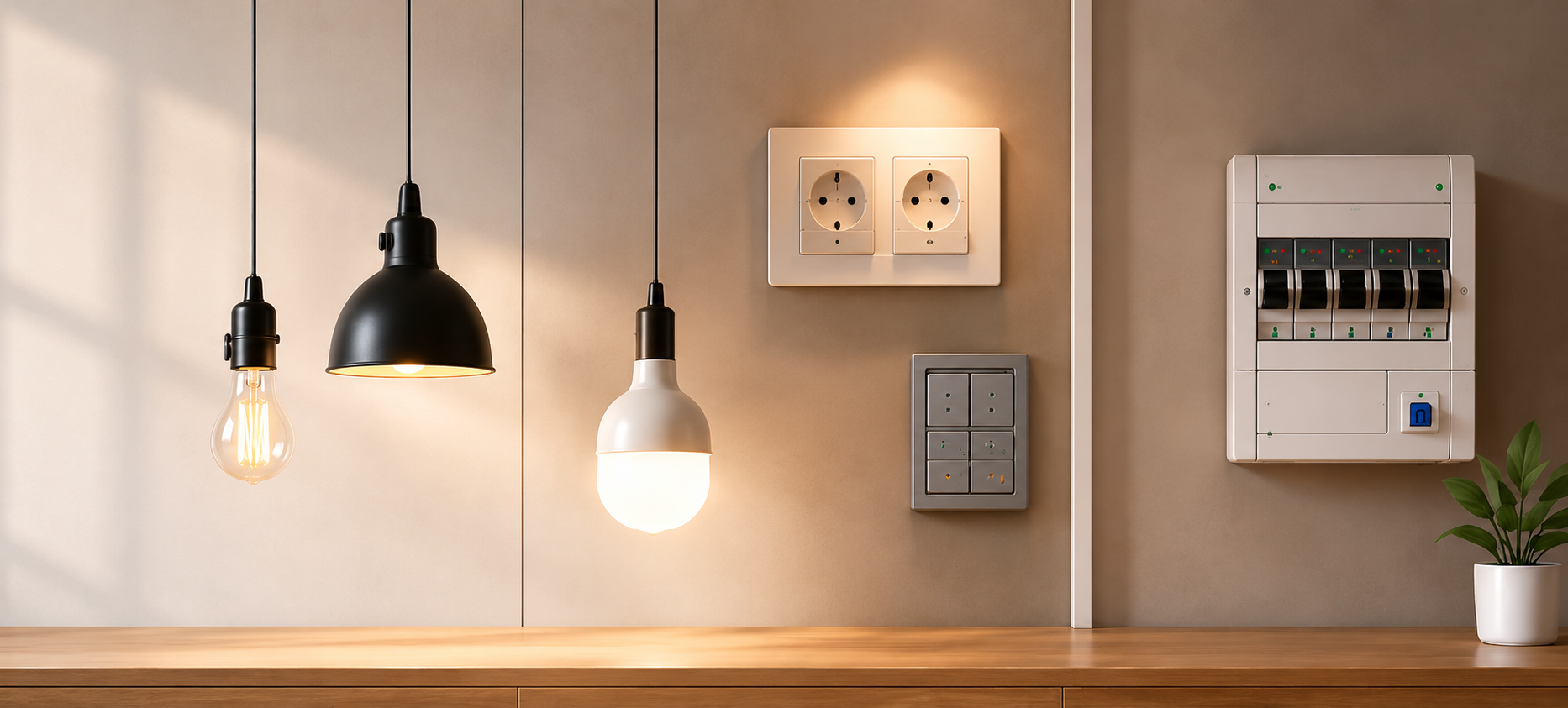 Electrical & Lighting products and project materials at TB Sri Rejeki