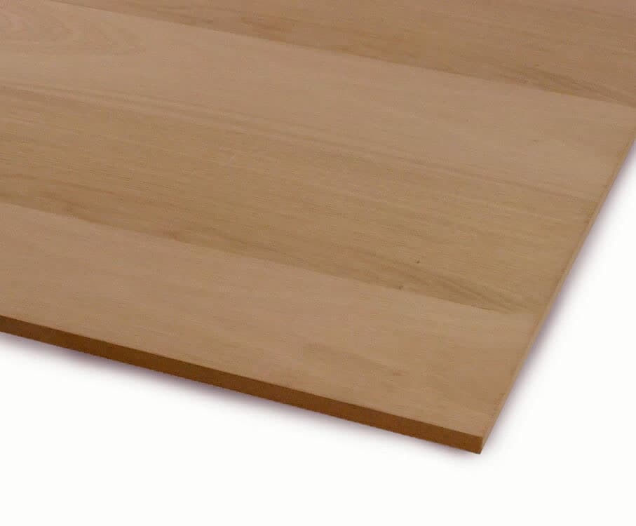 10mm Oak Veneered MDF Board Crown Cut A/B Grade 2440mm x 1220mm (8' x 4')