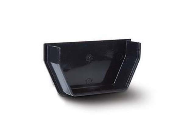 114mm Square Internal Stop End Black