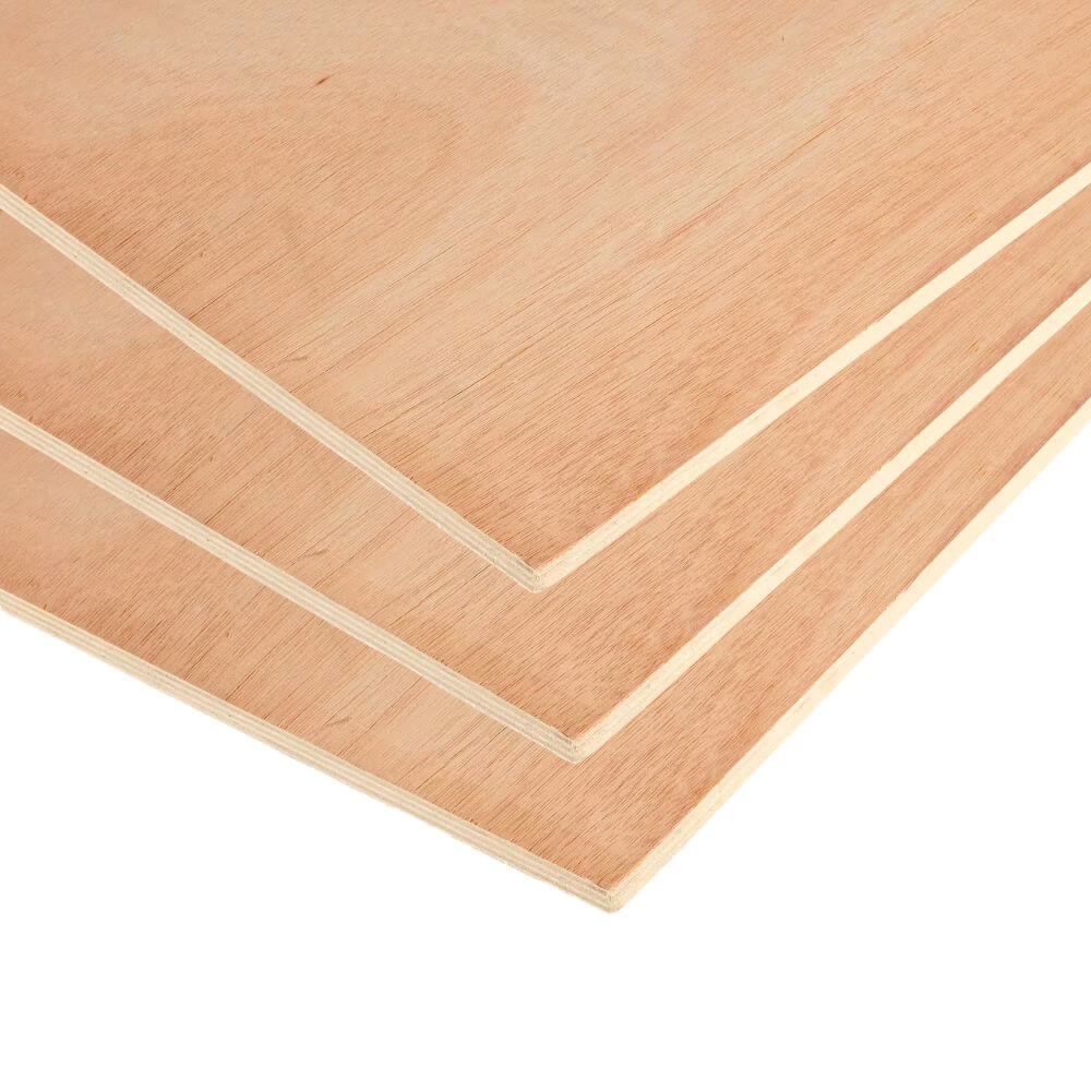 12mm Structural Hardwood Plywood Sheet 2440mm x 1220mm (8' x 4') - Pack of 75
