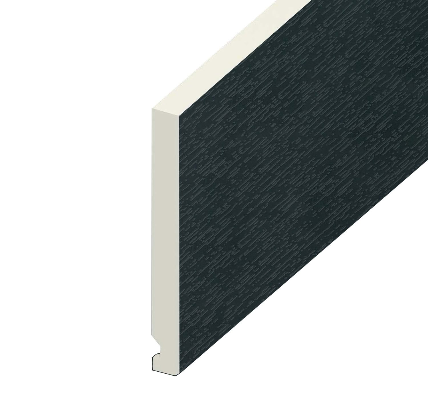 16mm Flat Grey Fascia Board 175mm x 5m