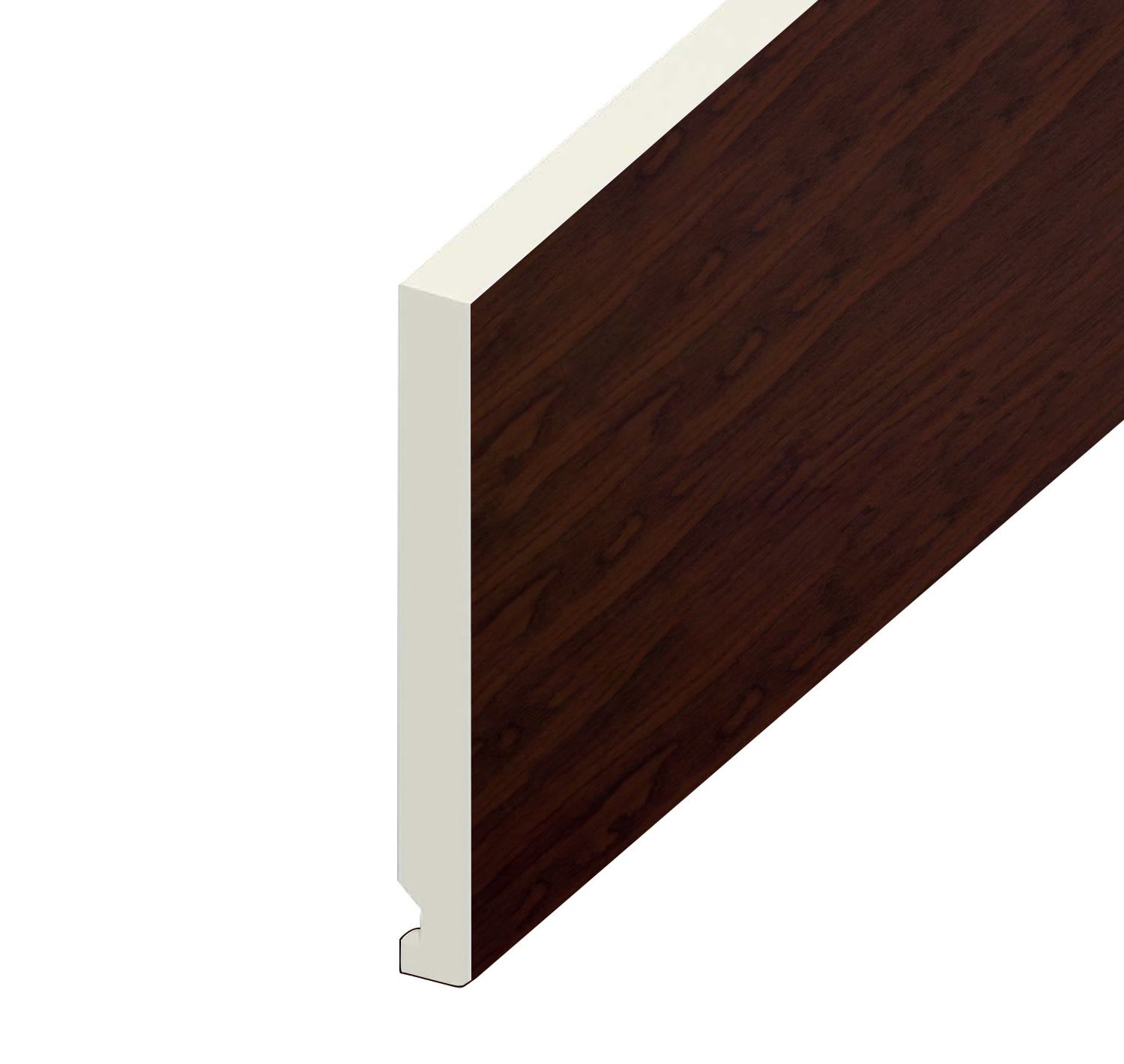 16mm Flat Rosewood Fascia Board 200mm x 5m