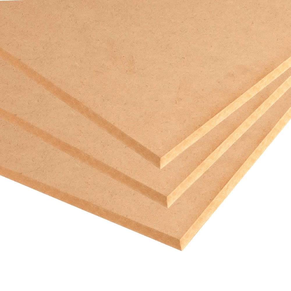 18mm MDF Board Standard 2440mm x 1220mm (8' x 4') - Pack of 50