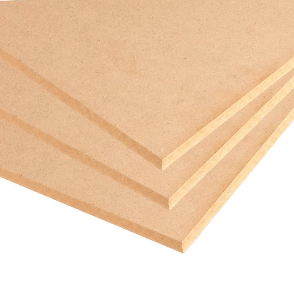 18mm MDF Board Standard 2440mm x 1220mm (8' x 4') - Pack of 50