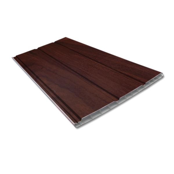 9mm Hollow Soffit Board Rosewood 300mm x 5m