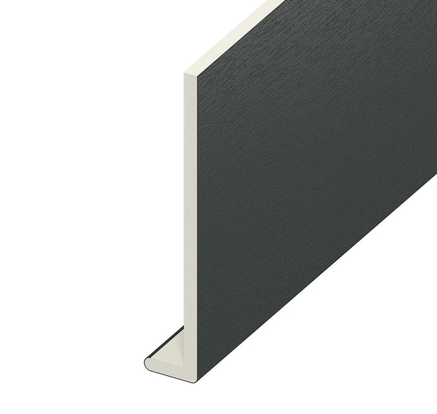 9mm Plain Anth Grey Capping Board 250mm x 5m