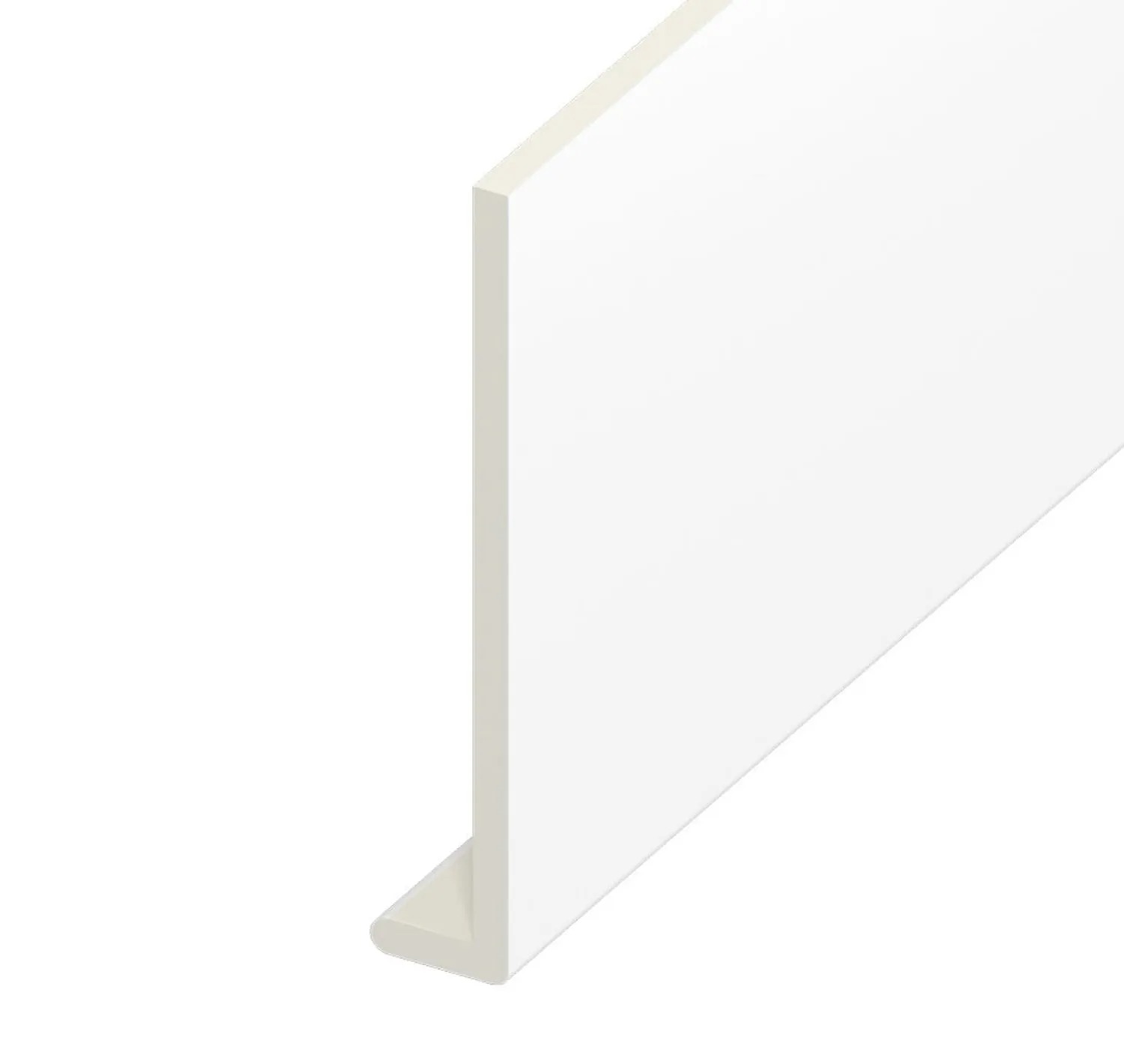 9mm Plain White Capping Board 175mm x 5m