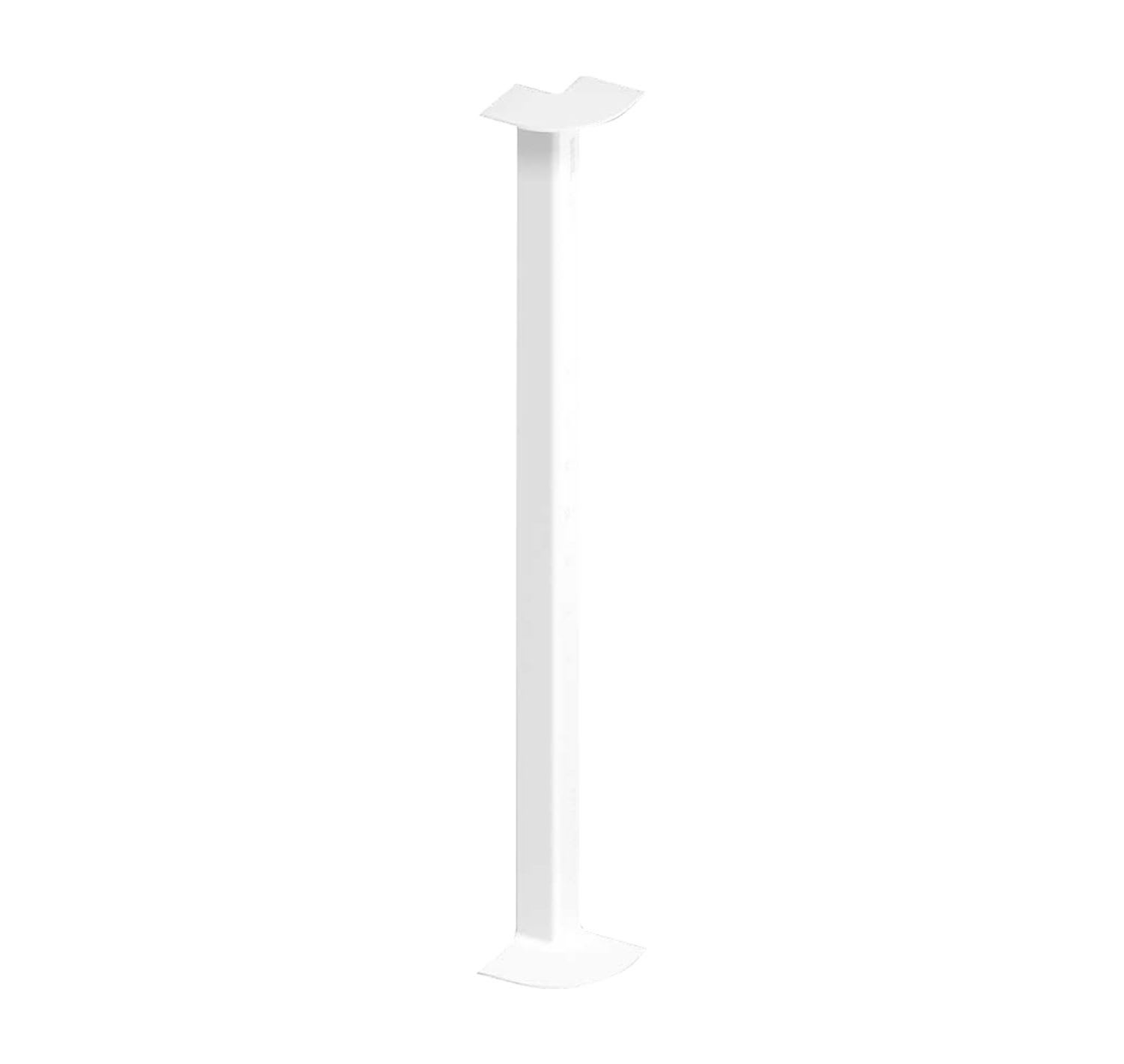 Double 90 Degree Internal Corner Trim White 450mm