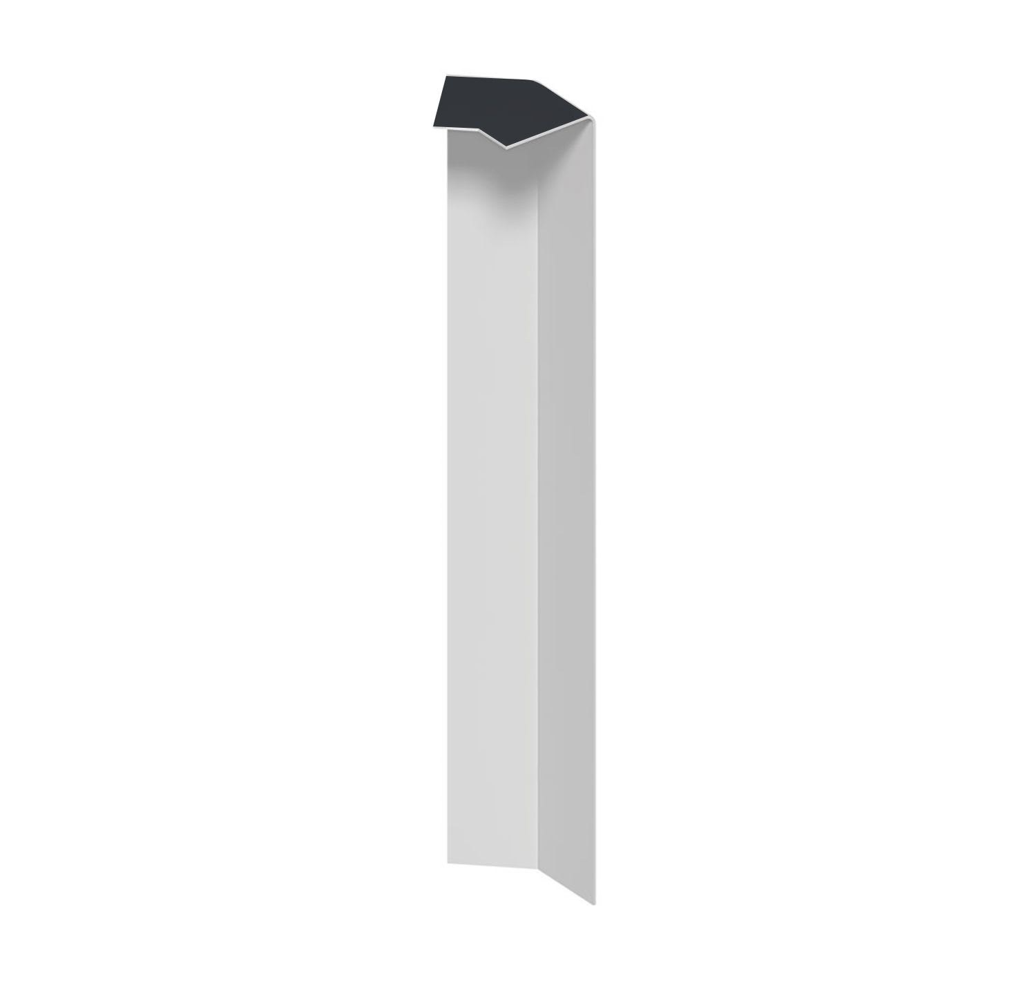 Universal 135 Degree External Corner Trim Black Ash 300mm