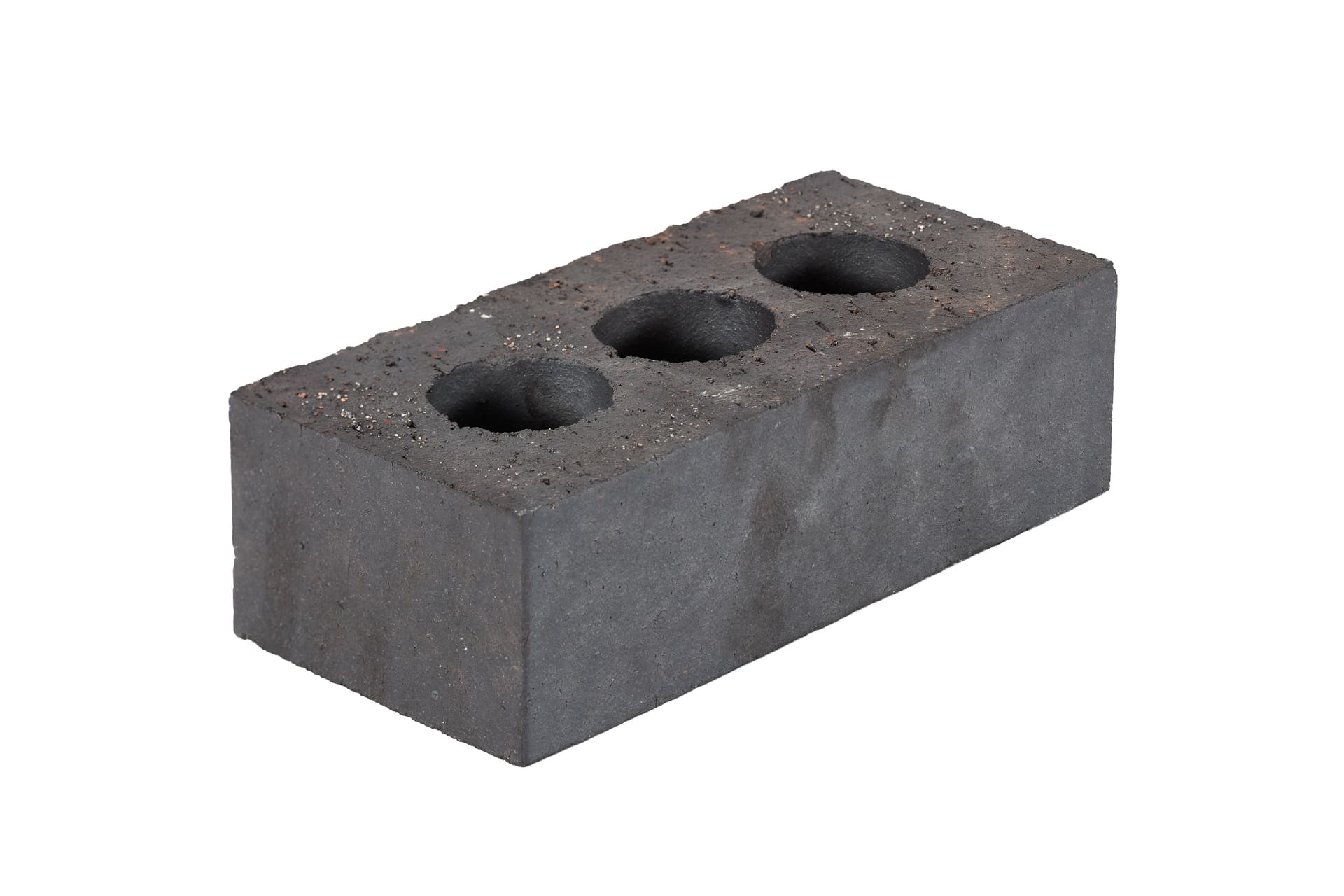 Class B Engineering Brick Smooth Blue Perforated 65mm