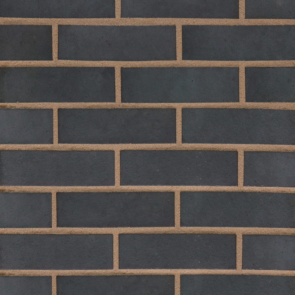 Wienerberger Facing Brick Staffordshire Smooth Blue Perforated Brick (Pack of 400)