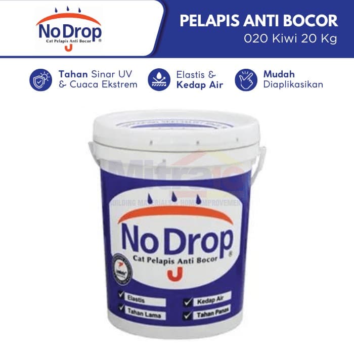 No Drop Cat Pelapis Anti Bocor 020 Kiwi 20 Kg Hijau