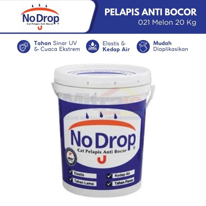 No Drop Cat Pelapis Anti Bocor 021 Melon 20 Kg Hijau