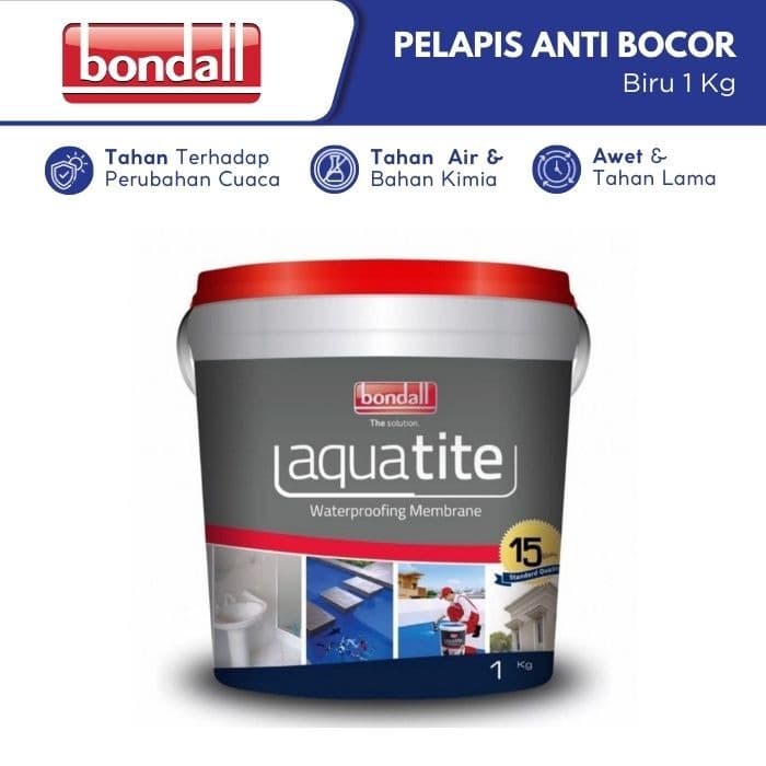 Aquatite Cat Pelapis Anti Bocor Biru 1 Kg