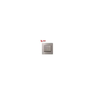 Nero Saklar Bell Stainless V81013 1 Gang