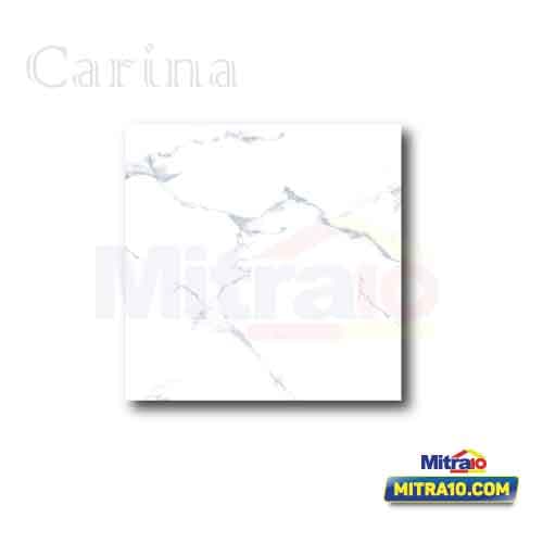 Carina Granit Lantai 60 × 60 cm 1.44M2 Fortis White Glossy