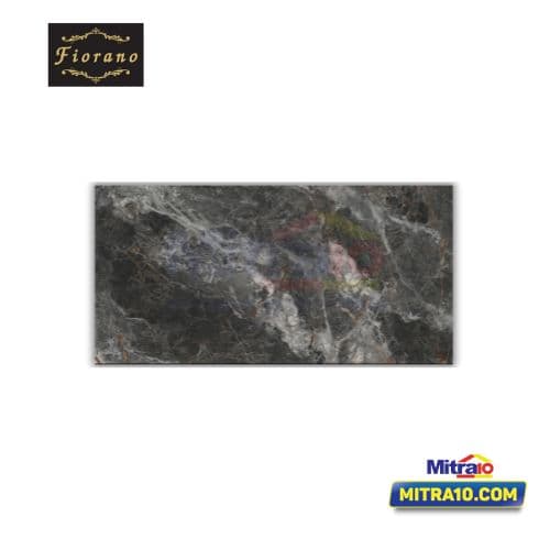 Fiorano Granite Lantai/Dinding GL7158623B Polished 75x150 cm Abu, HItam, Putih