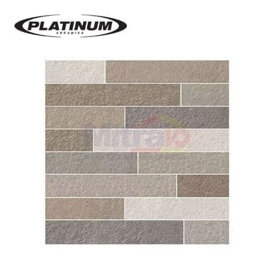 Platinum Keramik Lantai Kw.1 Azuvi Brown 40 × 40 cm
