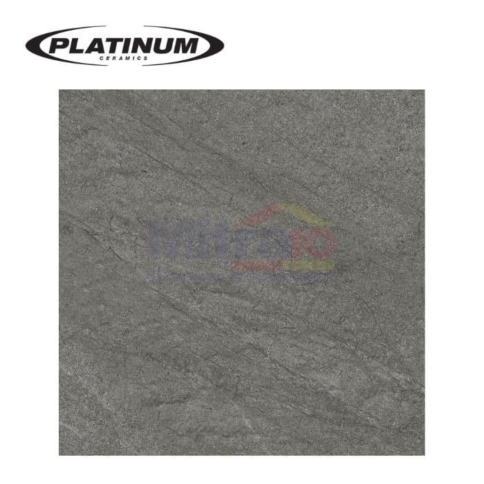 Platinum Keramik Lantai Luca Dark Grey 50 × 50 cm Abu gelap