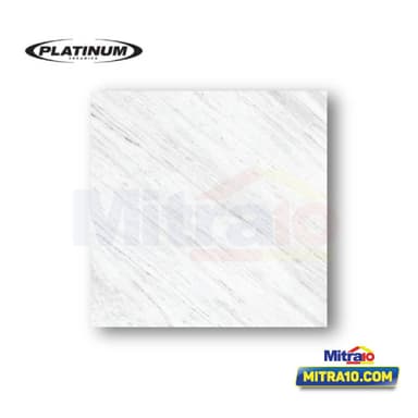 Platinum Keramik Lantai Serenity Grey Rec 60 × 60 cm Glossy Abu