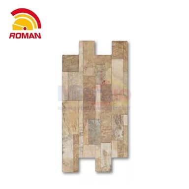 Romario Keramik Dinding / Lantai Kw.1 Dquarry Brown 30x60 cm Structured