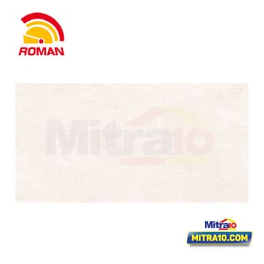 Roman Keramik Dinding Kw.1 1W40620 (B) 20 × 40 cm Dneapolis Ivory Putih