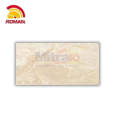 Roman Keramik Dinding Kw.1 Dbulgaria Beige 30 × 60 cm Coklat Glossy