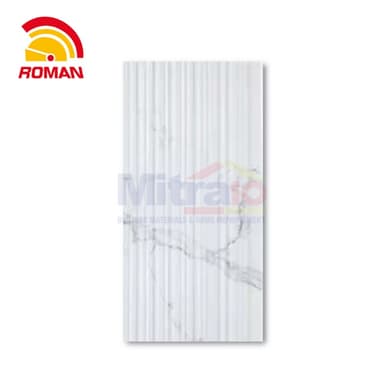 Roman Keramik Dinding Kw.1 Dcalabria Rayas 30 × 60 cm Abu Glossy
