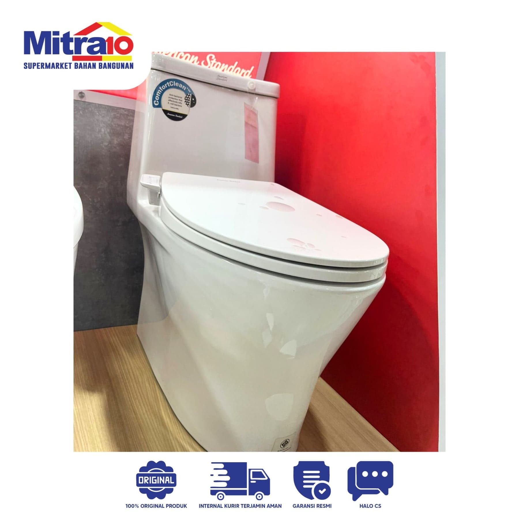 Amstad Closet Mbidet Flexio OP RI305 DF MBIDET 1051500200 TP 11 Putih