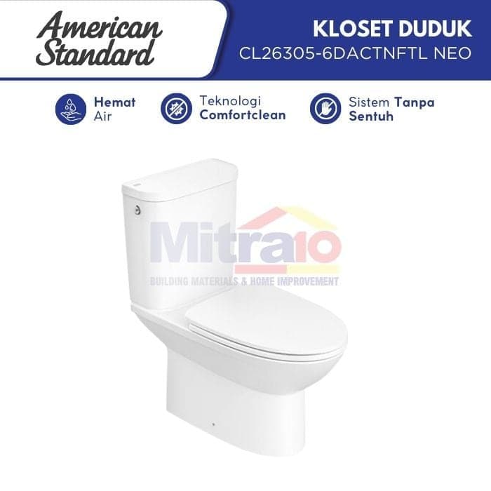 Amstad Kloset Duduk Dua Bagian CL26305-6DACTNFTL NEO