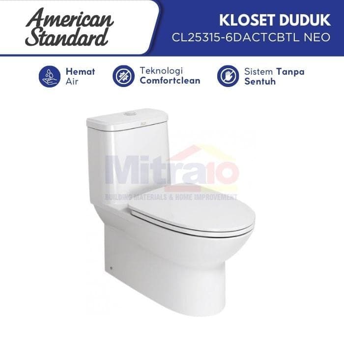 Amstad Kloset Satu Bagian CL25315-6DACTCBTL NEO MOD Putih