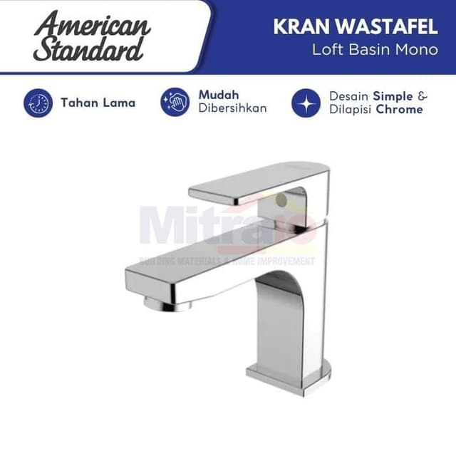 Amstad Kran Air Wastafel Stainless FFASTJ57