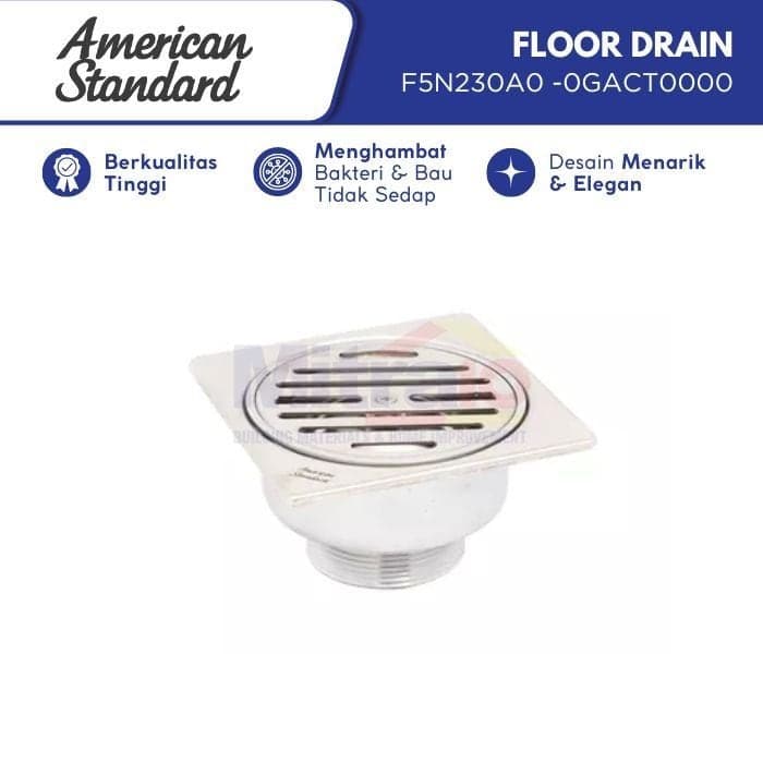 Amstad Saringan Air Kamar Mandi Kotak F5N230A0-0GACT0000