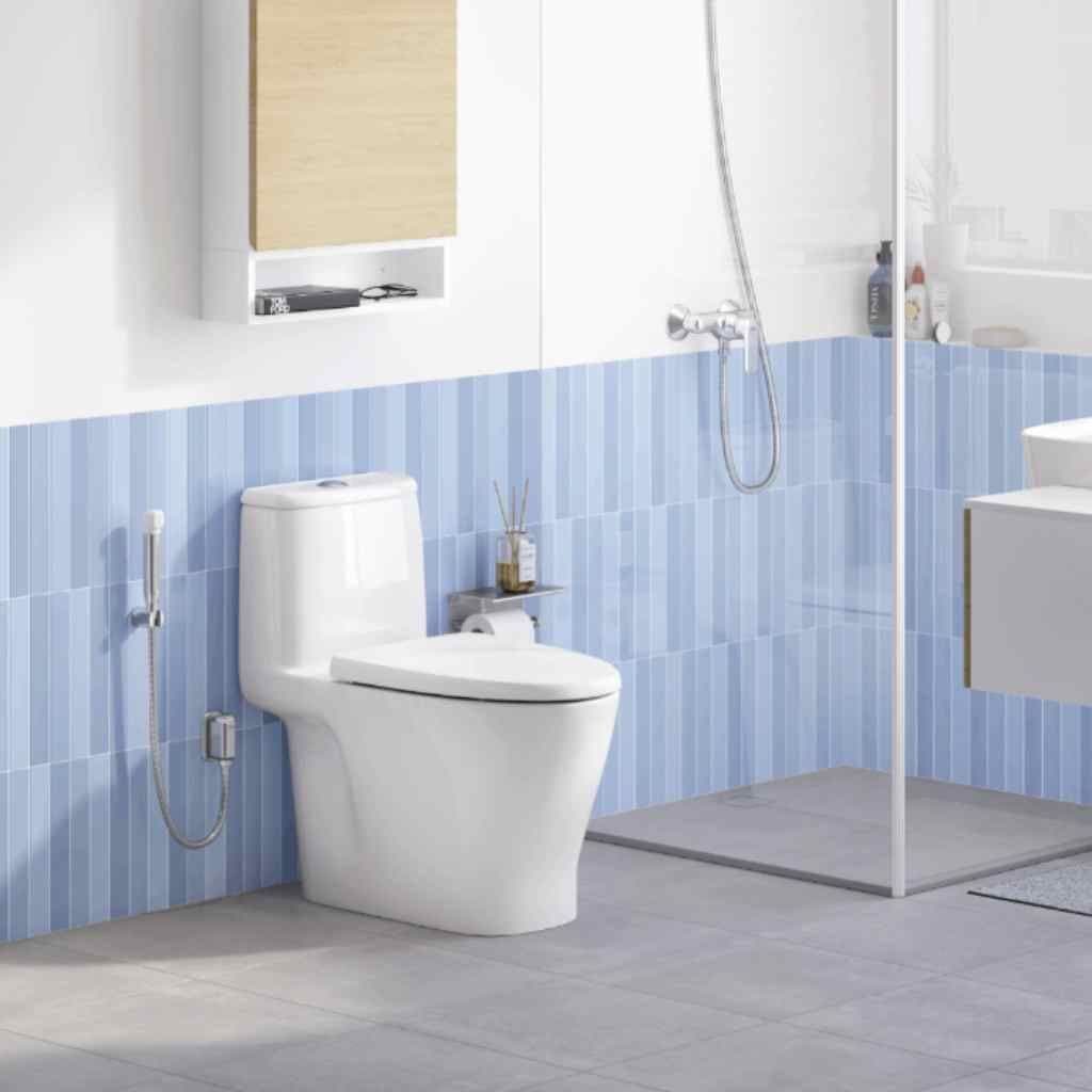 Amstad Smart Closet Duduk dengan Bidet Loven OP RI305 1060920200 TP16 Putih