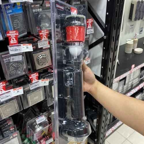 Afur Kuningan Ceramax SPR42035 (Drain + Pipa PP) Chrome