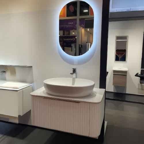 Bath Cabinet Ceramax GIANNA V6069 WHITE