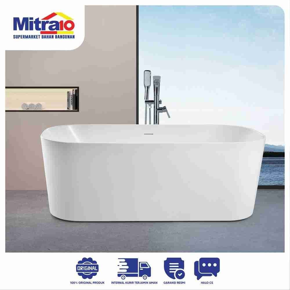 Bathtub AcryLux Standar Ceramax VLARO 1868LR-17 RCT White