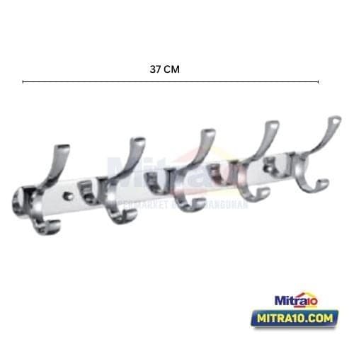 Ceramax 5 Gantungan Baju XBT - 2202 SS201 Chrome