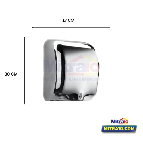 Ceramax alat pengering tangan HSD-A90001 HC Chrome