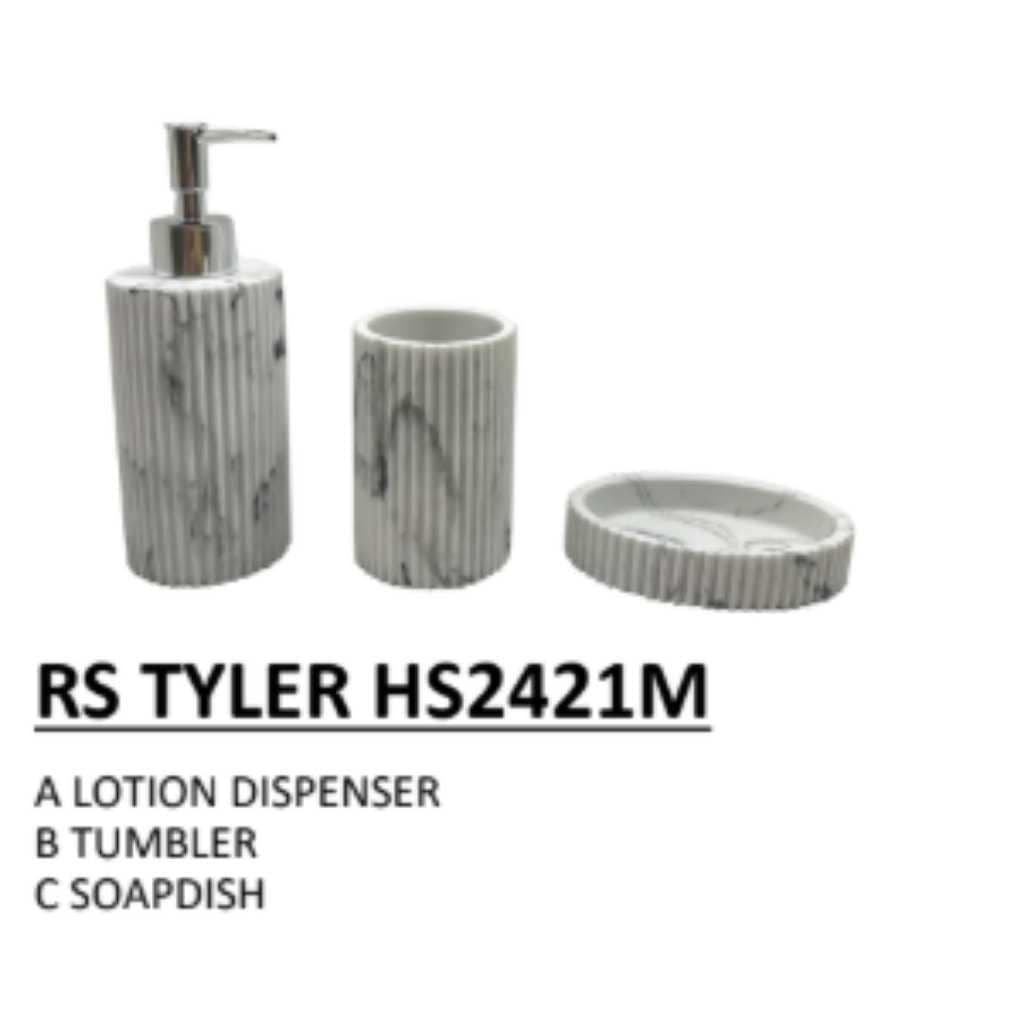 Ceramax Bath Aksesoris RS Tyler HS2421M-A-B-C Putih (Set)