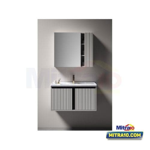Ceramax Cabinet Set YT AVILA CB2207A-8 80CM SPC Grey Matt