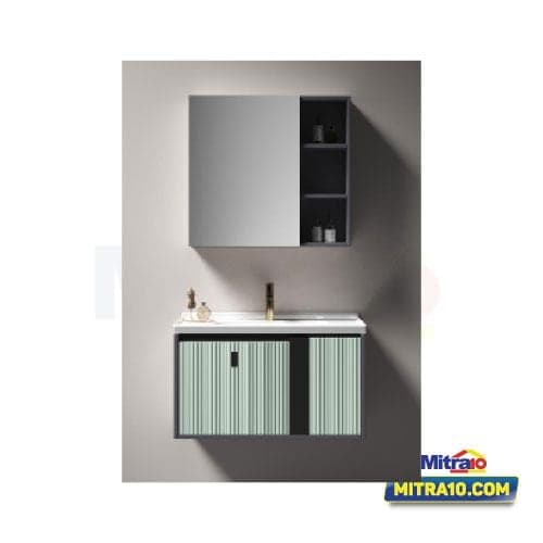 Ceramax Cabinet Set YT GERONA CB2209A-8 80CM SPC Hijau