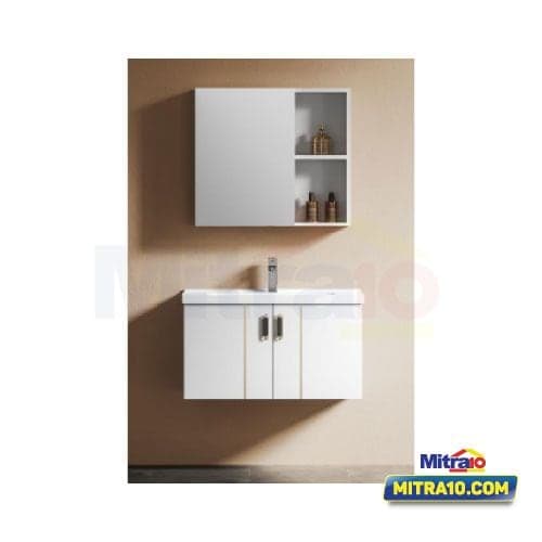 Ceramax Cabinet set YT JAEN CB2201A-8 80CM SPC Putih Matt