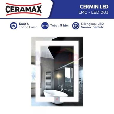 Ceramax Cermin Led Kamar Mandi Horizontal LMC - LED 003