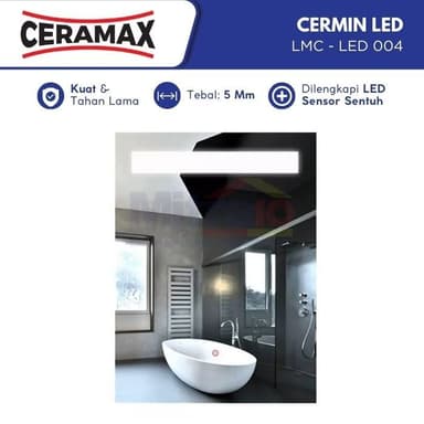 Ceramax Cermin Led Kamar Mandi Vertical LMC - LED 004