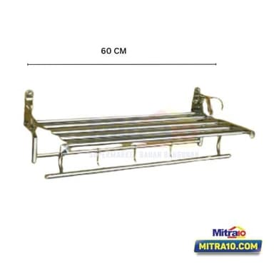Ceramax Gantungan Handuk XBT-0158 SS201 Chrome 60cm