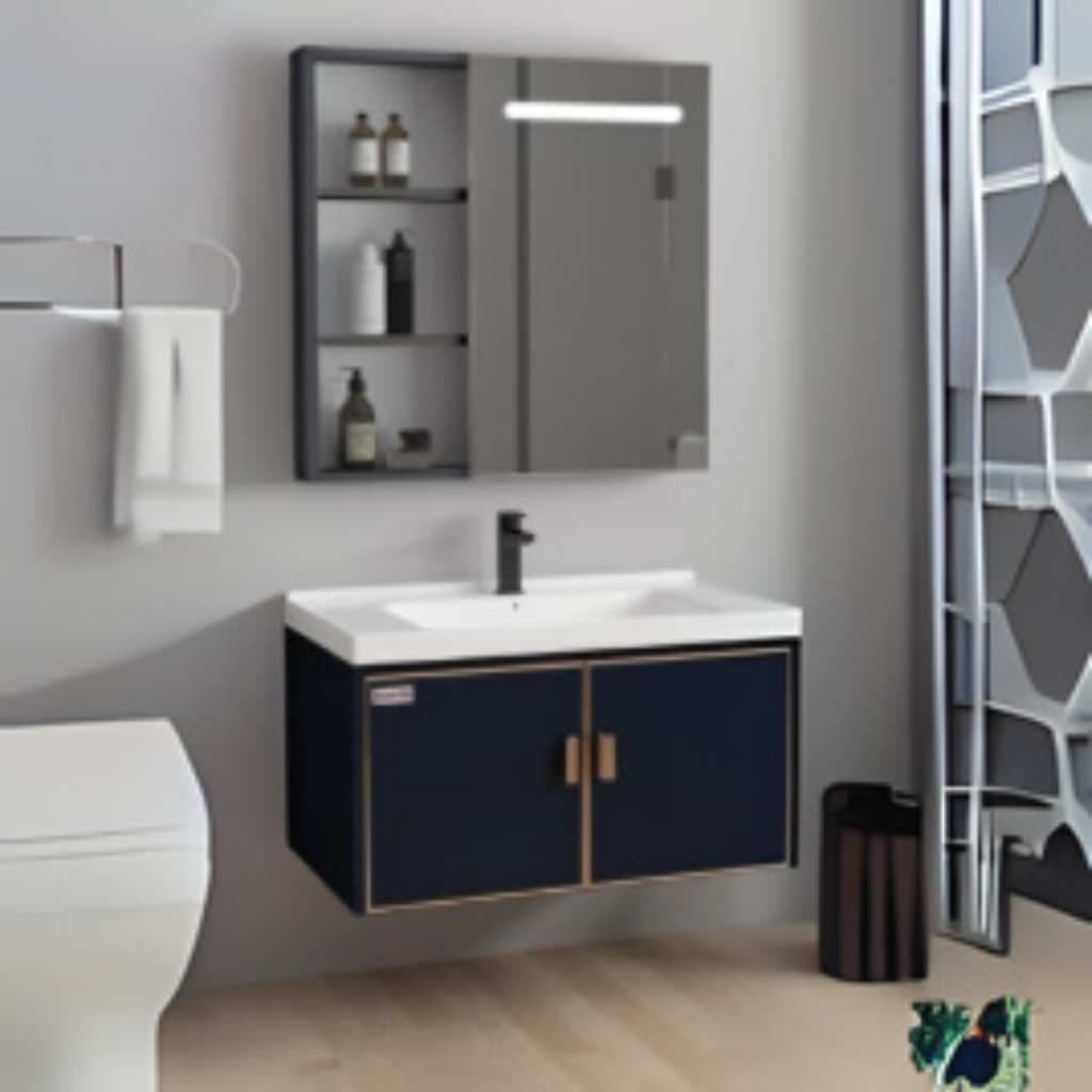 Ceramax Kabinet Aluminium SC Algol MBA12 70CM Navy (Set)