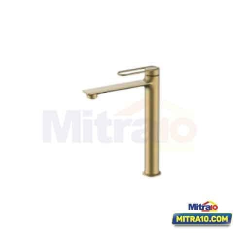 Ceramax Kran Wastafel Air Dingin Panjang JL-11G111CP Champagne Bronze
