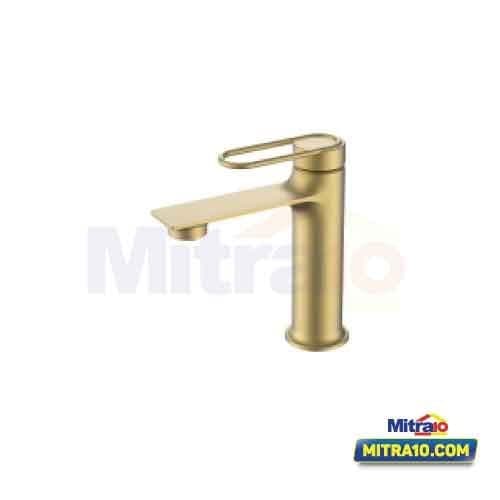 Ceramax Kran Wastafel Dingin Medium JL-11111CP Brush Gold